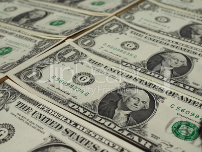 Dollar notes 1 Dollar