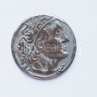 Old Greek coin