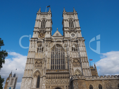 Westminster Abbey in London