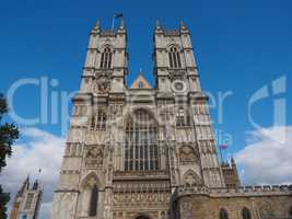 Westminster Abbey in London