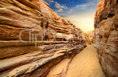 Canyon in Sinai