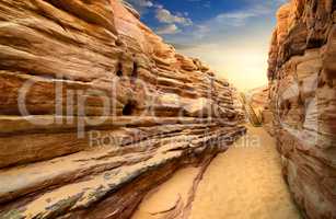 Canyon in Sinai