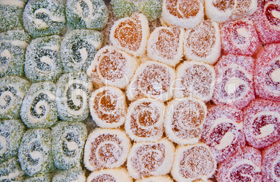 Colorful Traditional Turkish Delights