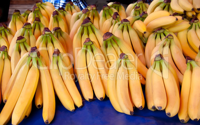 Bunch Of Ripe Bananas