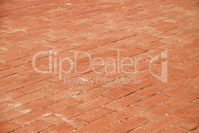 Traditional Brick Road Background Texture