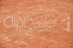 Traditional Brick Road Background Texture