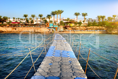 Pontoon to the sea