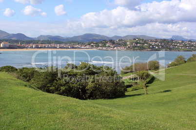 landscape of seaside