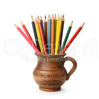 pencil in ceramic cup