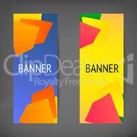 Vertical web banners