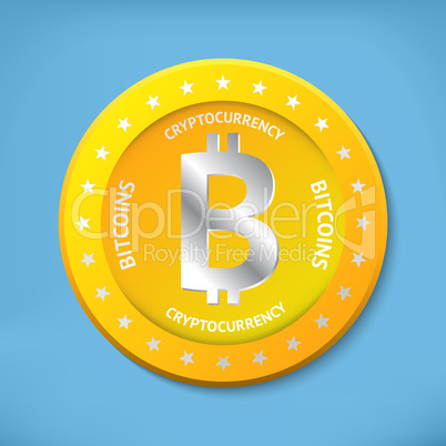 Bit coin icon