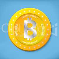 Bit coin icon