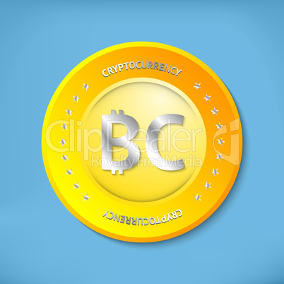 Bit coin icon