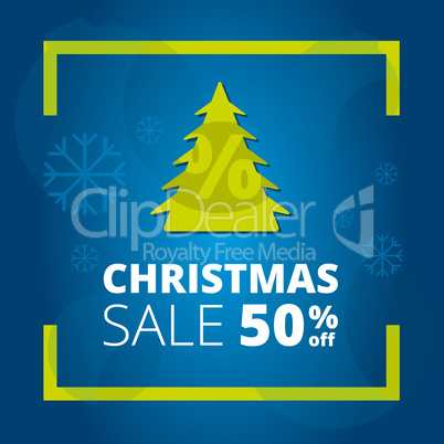 Christmas sale banner