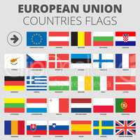 European Union country flags