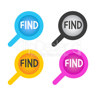 Search icons