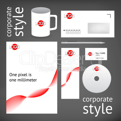 Corporate style template