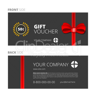 Design of Voucher and Gift certificate