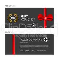 Design of Voucher and Gift certificate