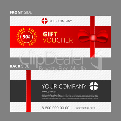 Design of Voucher and Gift certificate