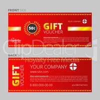 Design of Voucher and Gift certificate