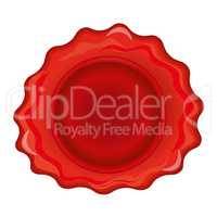 Wax stamp template