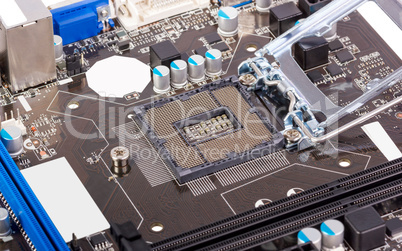 Electronic collection - Empty CPU socket