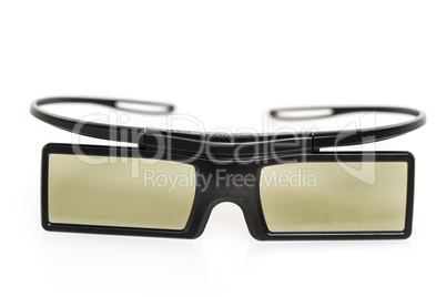 3D glasses isolated