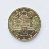 Austrian 50 cent coin