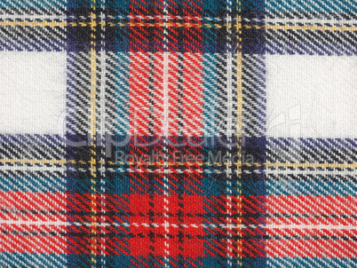 Tartan fabric background