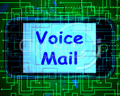 Voice Mail On Phone Shows Talk To Leave Messages