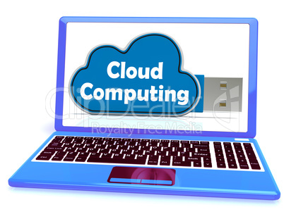 Cloud Computing Memory Means Computer Networks And Servers