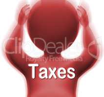 Taxes Man Means Paying Income  Business Or Property Tax