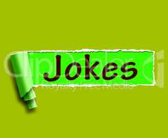 Jokes Word Means Humour And Laughs On Web