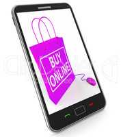 Buy Online Phone Shows Internet Availability for Buying and Sale