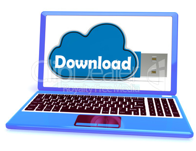 Download Memory Laptop Shows Online Sharing With Cloud Storage
