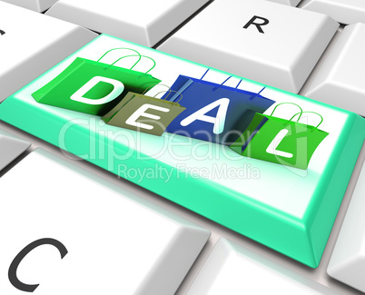 Deal On Computer Key Shows Bargains And Promotions
