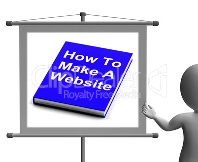 How To Make A Website Book Sign Shows Web Design