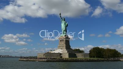 Liberty Statue view from Boat