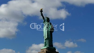 Passing Liberty Statue New York