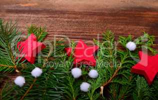 Weihnachten Holz Hintergrund Sterne