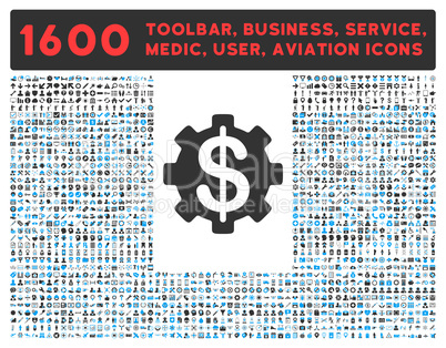 Payment Options Icon with Large Pictogram Collection