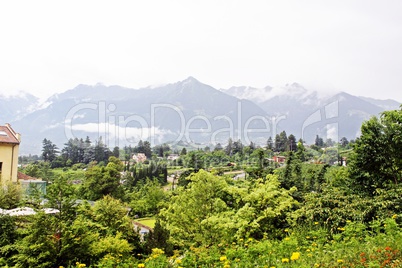 mediterrane Gebirgslandschaft