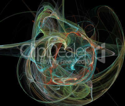 digital fractal Vector Illustration digital fractal Vector Illustration