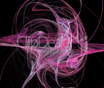 digital fractal Vector Illustration