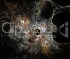 digital fractal Vector Illustration
