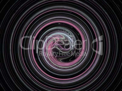 Vector Illustration of digital fractal