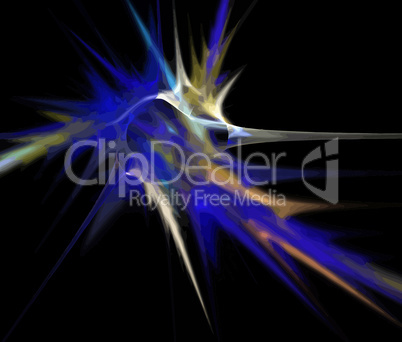 digital fractal Vector Illustration