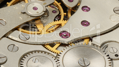 internal mechanism of mechanical watches
