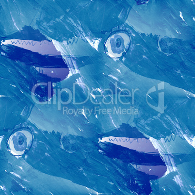 seamless background blue watercolor brush color water abstract art